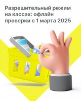 Разрешительный режим на кассах: офлайн проверки c 1 марта 2025 г.